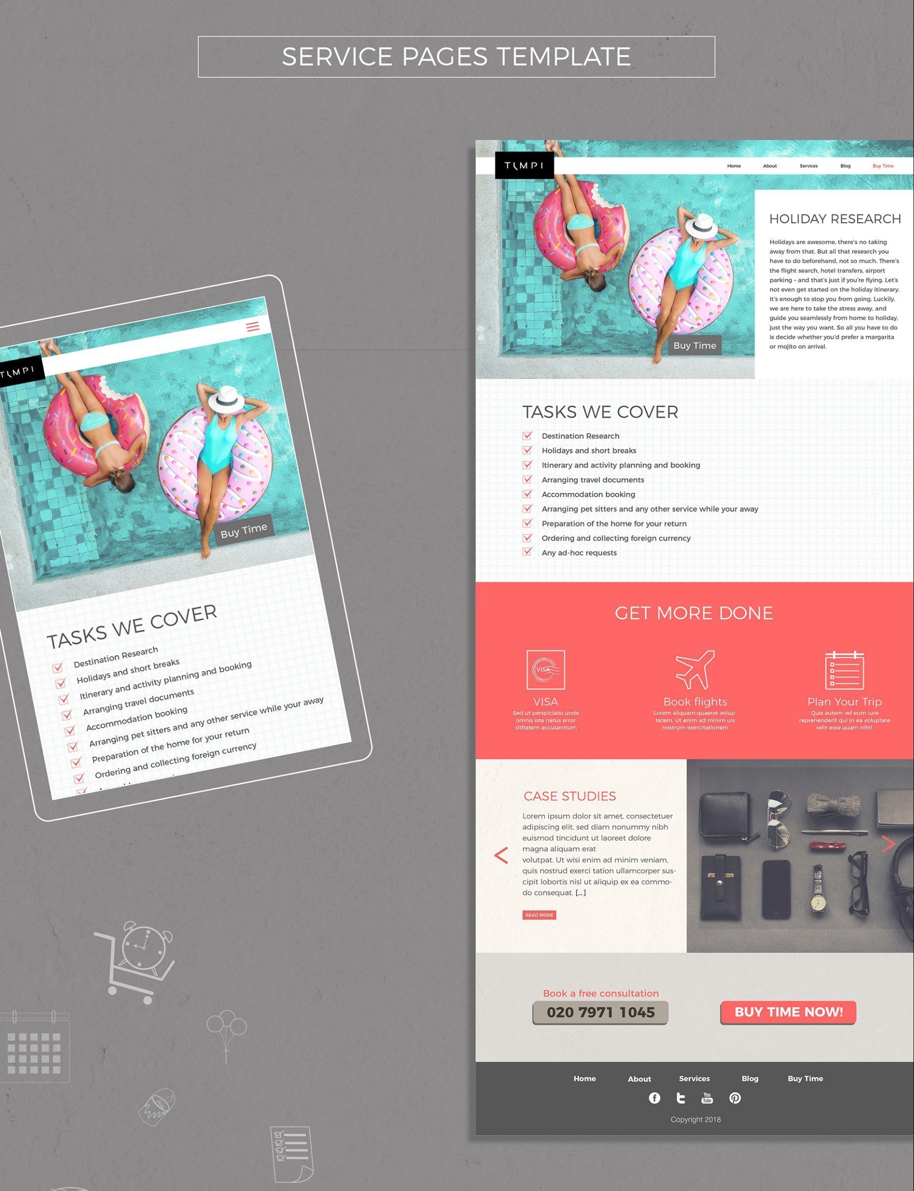 web design, responsive design, UI design, template for webpages, layout design
